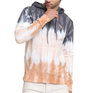 Sudadera con Capucha de Invierno para Hombre, Teñida Anudada, Impermeable, Transpirable, 100% Algodón, de Alta Calidad, Fabricada en Fábrica, Entrega y Envío Rápidos - Product Image 3