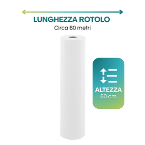 12 fogli medici monouso in pura cellulosa 60cm X 38cm per imballaggio igienico rotoli di carta ECO a doppio strato per lenzuola impermeabili - Product Image 2