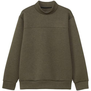 Mosaic impex เสื้อสเวตเชิ้ตคอตตอนแขนยาวผ้าฟลีซของผู้ชายเสื้อสเวตเชิ้ตคอลูกเรือแบบ100% ลายนูน - Product Image 2
