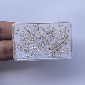 เพชรธรรมชาติสีน้ำตาลแชมเปญทรงบริลเลียนต์ขนาด 2 มม. 4 มม.  แบบเม็ดเดี่ยว  รับรองโดย IGI ขายส่งสำหรับทำเครื่องประดับชั้นดี - Product Image 1