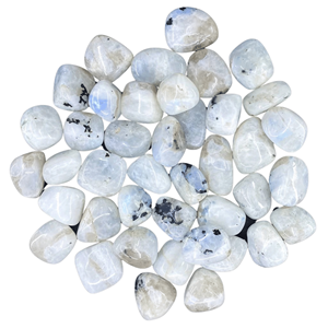 Pierre de lune arc-en-ciel pierre dégringolée pierre précieuse de cristal de guérison polie pour l'équilibre énergétique méditation et décor spirituel en gros - Product Image 1