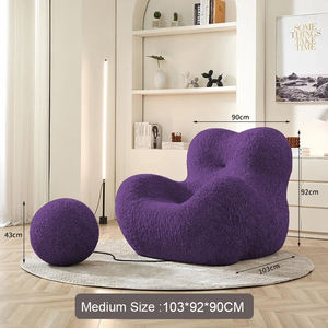 Decoración del Hogar, Nuevo Producto 2026, Sofá Comprimido al Vacío con Chaise Longue Redonda, Ideal para Logística de Comercio Electrónico, MOQ Bajo - Product Image 3