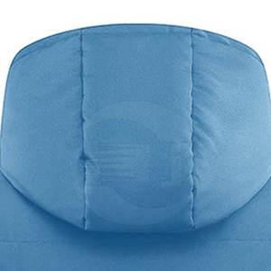 Veste matelassée d'hiver style rue pour hommes Manteau épais à capuche de haute qualité Col montant Tissu de toile chaude Service OEM Fini - Product Image 6