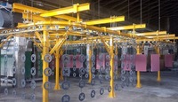 Machine de convoyage thermique automatique robuste à forte demande, pour matériaux résistants à la chaleur, 220V, fonction d'assemblage, 2M/10W