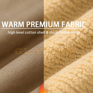 Veste en coton confortable veste d'hiver en coton à bas prix veste en coton teint uni à vendre - Product Image 6