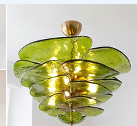 Vente en gros de luminaires italiens de Murano vintage faits à la main en verre ambré pour restaurant, maison et chambre à coucher