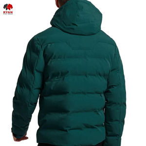 Vestes matelassées d'hiver pour hommes, conçues pour la chaleur et le style, prix de gros bon marché, couleurs unies - Product Image 2