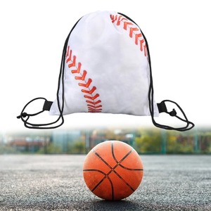 Sac à dos de gymnastique en toile personnalisé sac à dos imperméable et pliable en polyester pour les sports de plein air et l'usage décontracté - Product Image 5