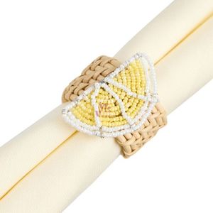 Rond de serviette en rotin à prix bon marché Anneaux de serviette en osier Anneaux de serviette en paille pour la décoration de table Mariage de Noël du Vietnam - Product Image 4