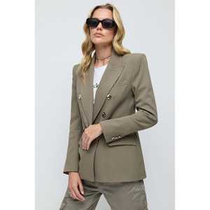 Chaqueta Blazer Informal para Mujer, 100% Algodón - Product Image 3