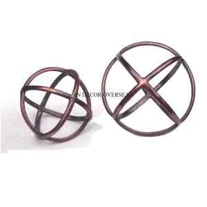Heavy Duty Metal Made Rings Designer Silver Color Finishing Attractive Look Sculpture Home And Hotel <b>Decorative</b> In Lowest Price - Product Image 6
