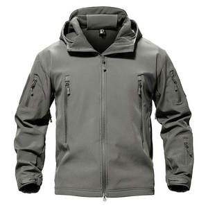 แจ็กเก็ตผู้ชายผ้าโพลีเอสเตอร์ผ้าขนสัตว์ระบายอากาศได้ดีแห้งเร็วมีการออกแบบที่เป็นเอกลักษณ์ - Product Image 3