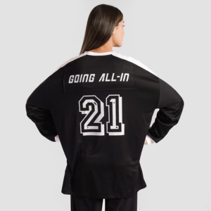 เสื้อฟุตบอลแขนยาวคุณภาพสูง ผลิตจากโพลีเอสเตอร์ ขนาด XL ระบายอากาศได้ดี พร้อมลายพิมพ์ซับลิเมชั่นหมายเลข - Product Image 3