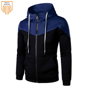 MEGA EMPIRE-Sudaderas con capucha y cremallera para hombre, ropa cómoda teñida con impresión digital, 2 uds., último diseño de invierno - Product Image 3