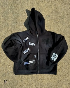 Best Selling Premium Quality Women's Zip Hoodie Factory Direct Breathable Embroidered Street Wear for Winter - Product Image 6