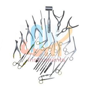 Nouvel ensemble professionnel de 28 instruments de septoplastie de haute qualité avec cassette de stérilisation, instruments ORL certifiés CE |   OMI - Product Image 4