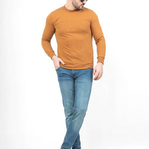 Sudadera de Cuello Redondo con Lavado Ácido Personalizada para Hombre, Ropa de Invierno Bordada al por Mayor, Talla Grande 2026, 100% Algodón Orgánico - Product Image 1