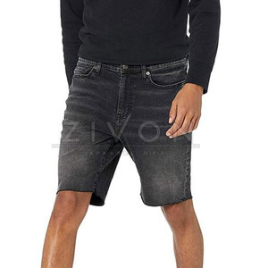 Custom Made 100% Cotton Solid Mid <b>Waist</b> Eco-Friendly Men <b>Jeans</b> <b>Shorts</b> <b>High</b> Quality Comfortable - Product Image 3