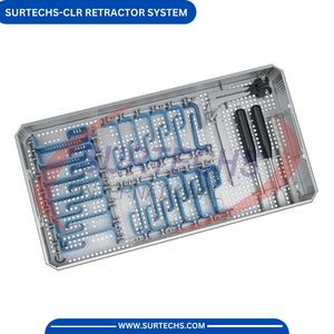 Sistema retractor profesional Surtechs Spine CLR, fuente de alimentación Manual, juego de instrumentos retractores cervicales para columna vertebral - Product Image 6