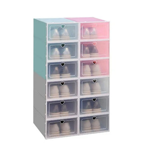 Set di 4 scatole di scarpe