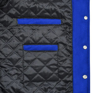 OEM personalizar Varsity chaqueta de manga larga parche Chenille bordado Streetwear Letterman Varsity chaqueta para los hombres - Product Image 2