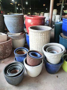 [Leo Nguyen Le] -Macetas cuadradas altas al por mayor-Macetas para exteriores-Macetas de cerámica-Fabricantes de cerámica de Vietnam - Product Image 5