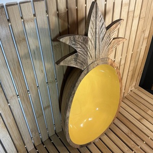 Plateau de service élégant à motifs de fleurs tropicales pour décoration de comptoir Décor de cuisine polyvalent pour la maison - Product Image 5