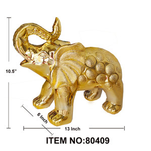 13 \ "X11 \" elefante porcellana 8 pz/CS oggetti decorativi - Product Image 1