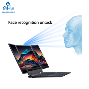 游戏笔记本电脑16 "+ 10.5" 三屏笔记本电脑128GB 256Gb学校教育笔记本电脑8gb内存1tb固态硬盘 - Product Image 2