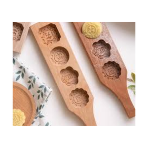 แม่พิมพ์เค้กเครื่องมืออบในครัวเรือนสามมิติทำขนมไอศครีมทำจากไม้แม่พิมพ์ขนมไหว้พระจันทร์จาก99 GD - Product Image 5