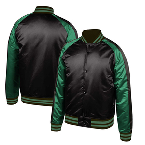 Chaquetas de Letterman con logotipo personalizado de alta calidad, chaqueta Varsity de talla grande para hombre, chaqueta Varsity de manga de cuero corporal de lana para hombre - Product Image 2