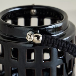 Linterna de aluminio para tumbas con motivo de hojas, colores personalizados, decoración interior y exterior para el hogar y el jardín, diseño clásico relámpago - Product Image 2