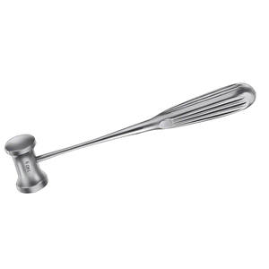 Mazo quirúrgico 190 mm 7,12 "25mm acero alemán 218 G 155 g cabezas de nailon mazo de hueso Dental martillo quirúrgico ortopédico - Product Image 6