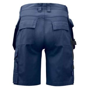 Nouveau design Styles hommes séchage rapide Cargo Shorts multi-poches Shorts de travail imperméable caractéristique toile tissu solide motif Cargo court - Product Image 2