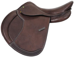 Cómoda silla de montar a caballo de cuero genuino silla de montar personalizada para montar a caballo - Product Image 6