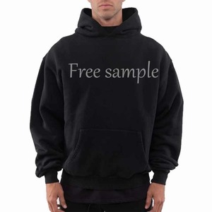 Sudaderas con capucha personalizadas para hombres 100% algodón peso pesado calidad de lujo Puff impresión ropa de calle de gran tamaño sudaderas con capucha para hombres - Product Image 1