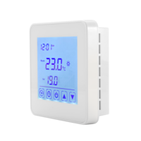 Thermostat de pompe à chaleur intelligent pour système de refroidissement thermique à plusieurs étages Thermostat de cvc programmable par pompe à chaleur, FSTN 24Vac
