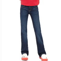 Pantalones Casuales de Lona para Mujer, Estilo Moderno, Recién Llegados, Precio Económico, Alta Calidad, Corte Acampanado Oscuro, Impermeables y Transpirables