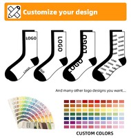 Chaussettes d'équitation unisexes à hauteur du genou avec logo personnalisé pour hommes et femmes, chaussettes d'équitation de performance
