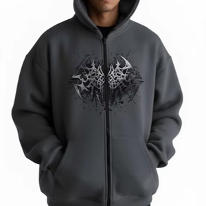 Custom Unisex Solid Winter Cotton Hoodie Oversized Heavyweight Pullover Premium Quality Streetwear Casual Sportswear OEM ODM - Product Image 1