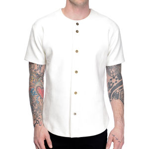 Maillot de baseball personnalisé en sublimation respirant style hip-hop avec nom d'équipe et numéro – Vêtement de sport anti-humidité personnalisé - Product Image 4