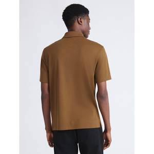 Camiseta de Verano para Hombre, Tallas M-5XL, Jersey Sólido, Transpirable, Manga Corta, Informal de Negocios, Absorbente de Sudor - Product Image 2