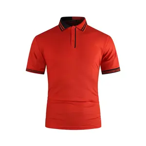 Polos en stock de alta calidad, camisetas de talla grande, con logotipo Polo, Polo de manga corta para hombre - Product Image 4