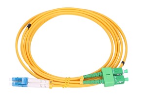 สายแพทช์เอ็กซ์ตร้าลิงค์ LC/UPC-SC/APC, ซิงเกิลโมด, ดูเพล็กซ์, G657A, 3 มม., 2 ม. - Product Image 1