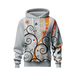 Sudadera con capucha de 220g antibacteriana de secado rápido transpirable con estampado personalizado para hombres y mujeres, ropa deportiva de talla grande, jersey de transferencia de calor - Product Image 2