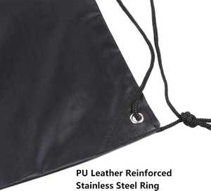 ถุงผ้าแคนวาสสีหูรูดสำหรับนักช้อปถุงผ้าแคนวาสสีขนาดโลโก้ออกแบบได้เอง - Product Image 3