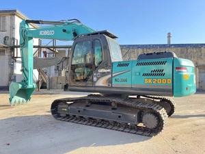 Giappone originale 20 Ton usato <span class=keywords><strong>Kobelco</strong></span> SK200D escavatore medio scavatore di buona qualità di seconda mano cingolato escavatore in magazzino per la vendita - Product Image 3
