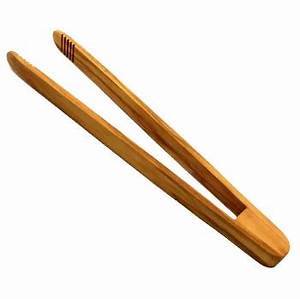 Nueva llegada comida de madera pinzas multifunción cocina tostadas y patatas fritas Tong para restaurante Bar accesorios en el mejor - Product Image 4