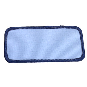 Créez vos propres patchs brodés 3D à repasser pour chapeaux - Tissu tissé vierge - Product Image 1