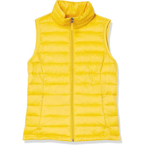 Chaleco acolchado ligero para mujer, carcasa de nailon duradera, chaleco acolchado para mujer, diseño cálido con cremallera para invierno, chaleco acolchado para mujer - Product Image 1